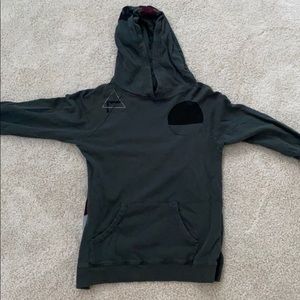 Dark Green Free City Hoodie